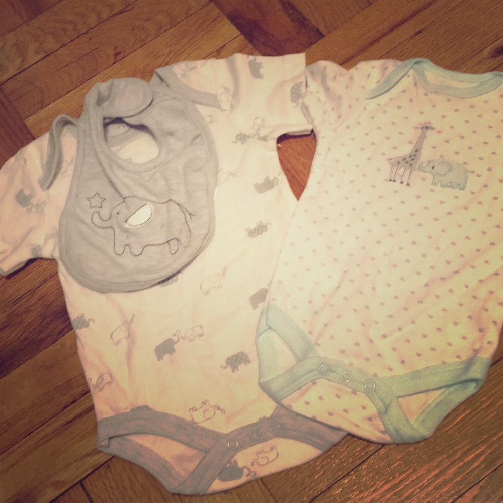 Brand new baby body suits